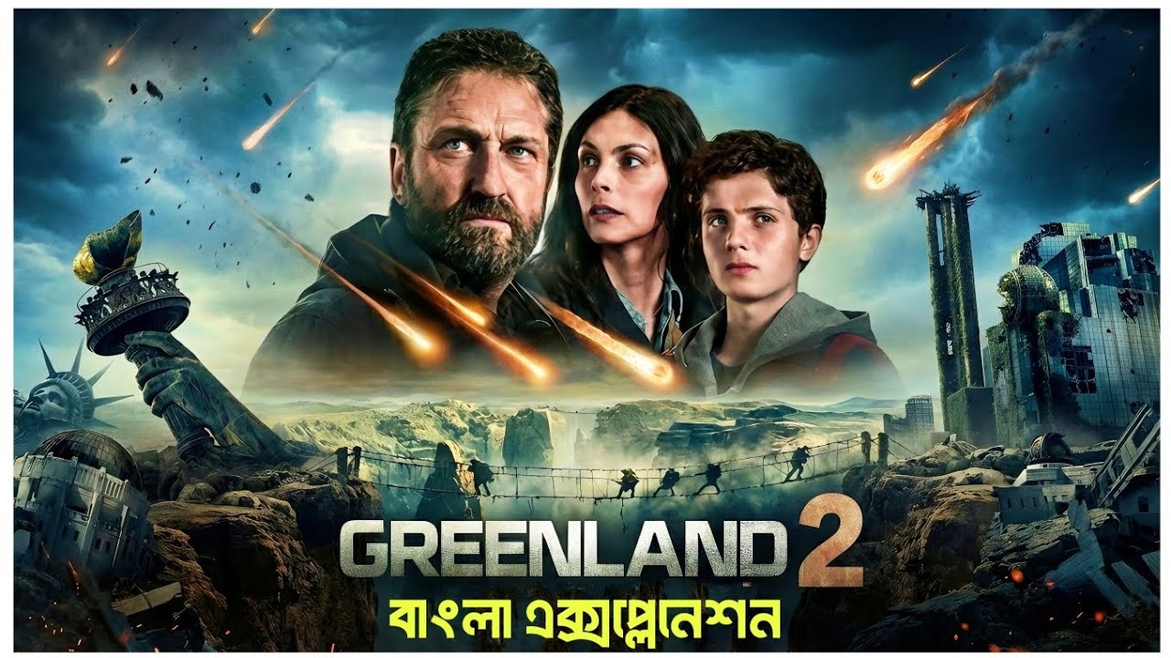 শেষ আশ্রয় কোথায় ❓ | Greenland 2 (2026) Full Movie Explained in Bangla