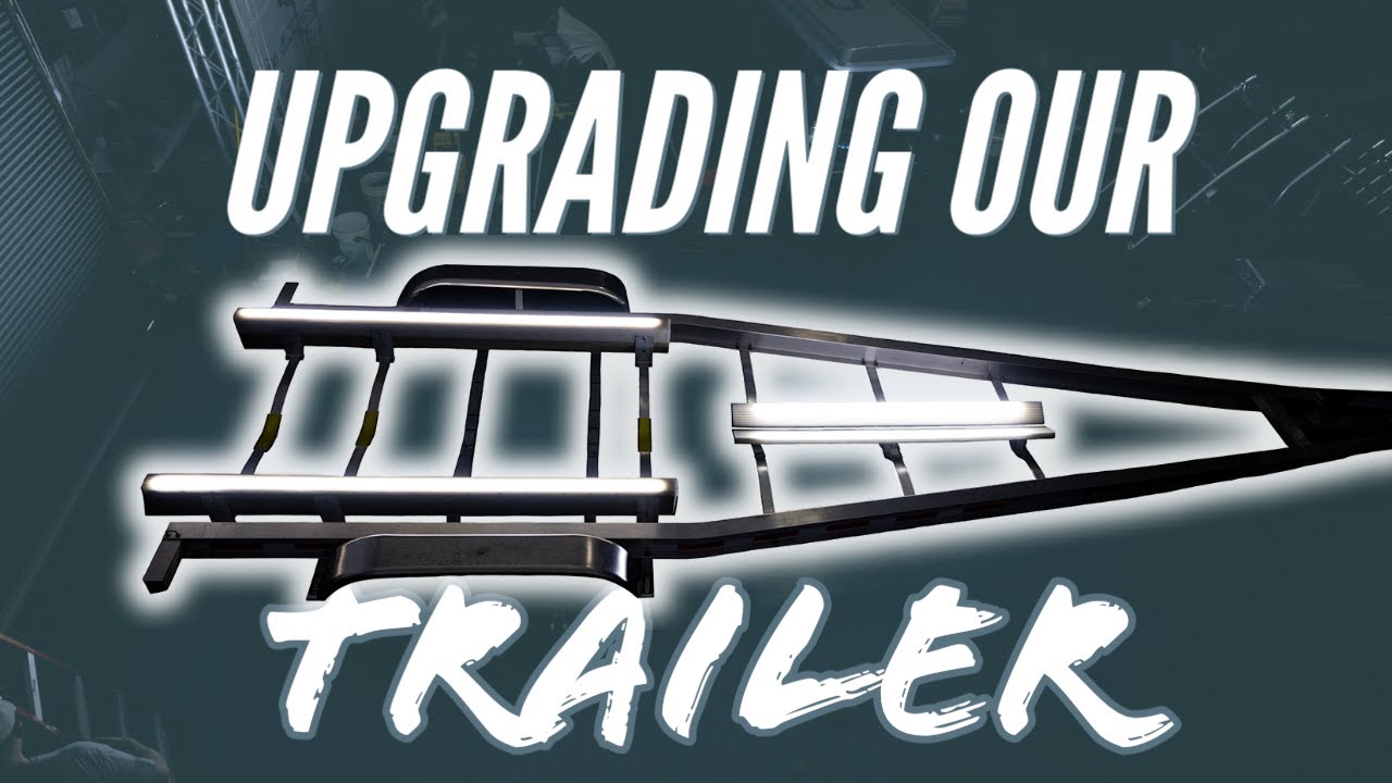 Switching our trailer bunks with GatorBak.
