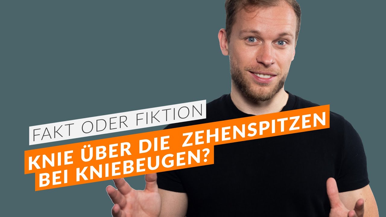Knie über die Zehenspitzen bei Kniebeugen?