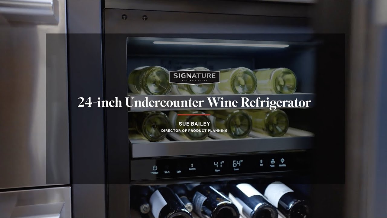Product Features: 24-inch Built-in Undercounter Wine Refrigerator