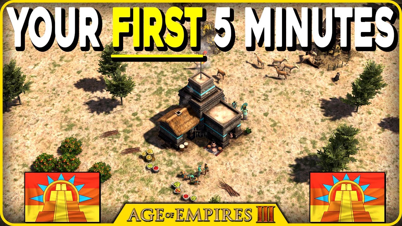 AZTECS - Guide To Your First Five Minutes | Age of Empires 3: Definitive Edition