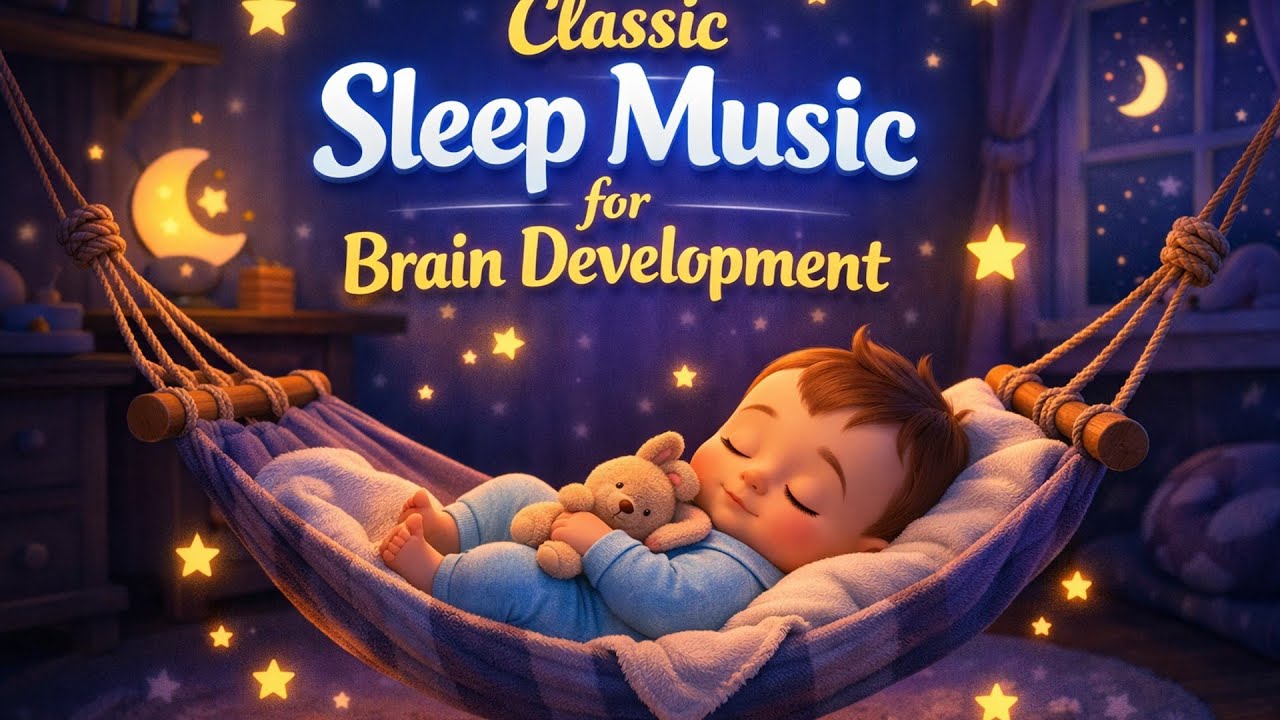 Baby Sleep Music 🌙 Beat Insomnia 🌛 Soothing Bedtime Lullaby Music