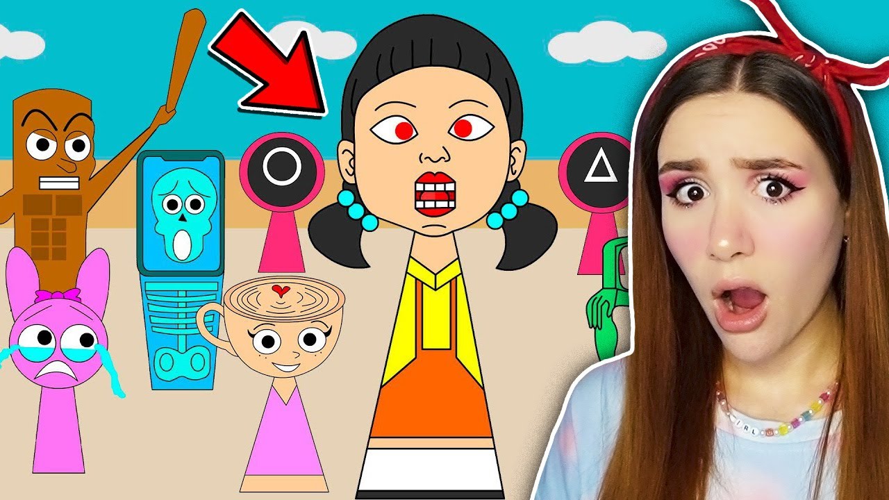 СПРУНКИ и БРЕЙНРОТ МЕМЫ играют В РЕАЛЬНОЙ ЖИЗНИ! 😱🔪 😭 СТРАШНЫЕ СПРУНКИ 4 Incredibox Sprunki Анимации