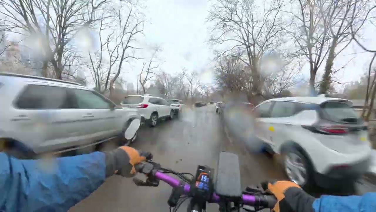 POV NYC Commute to Midtown Chocolate Rain Edition - Velotric Summit 1