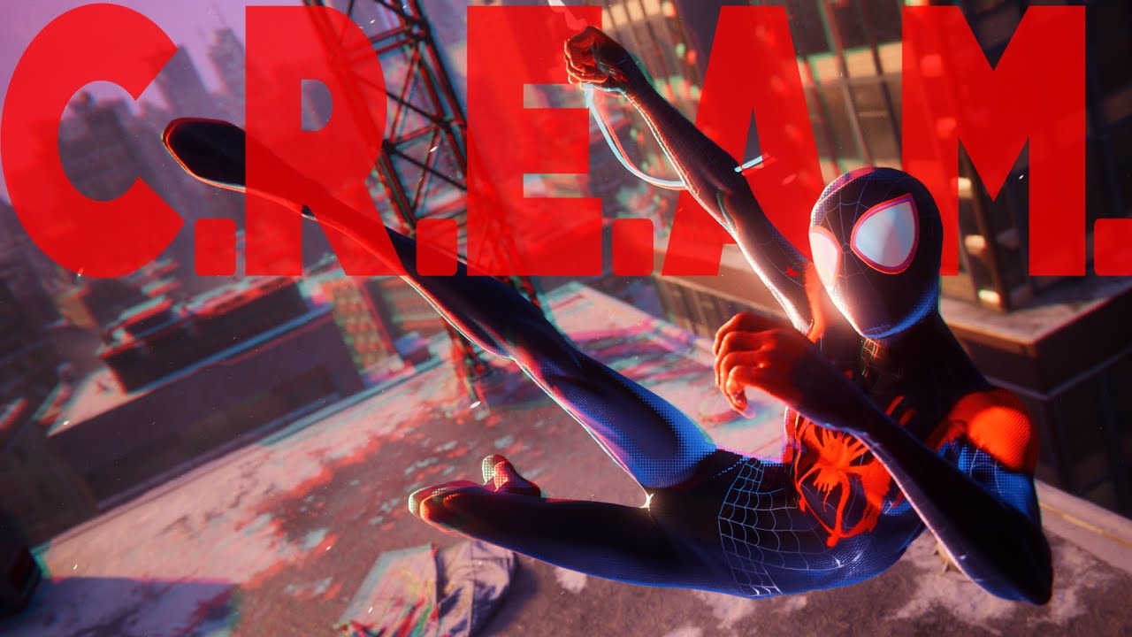 C.R.E.A.M. - Wu-Tang Clan | Web Swinging to Music in Spider-Man Miles Morales
