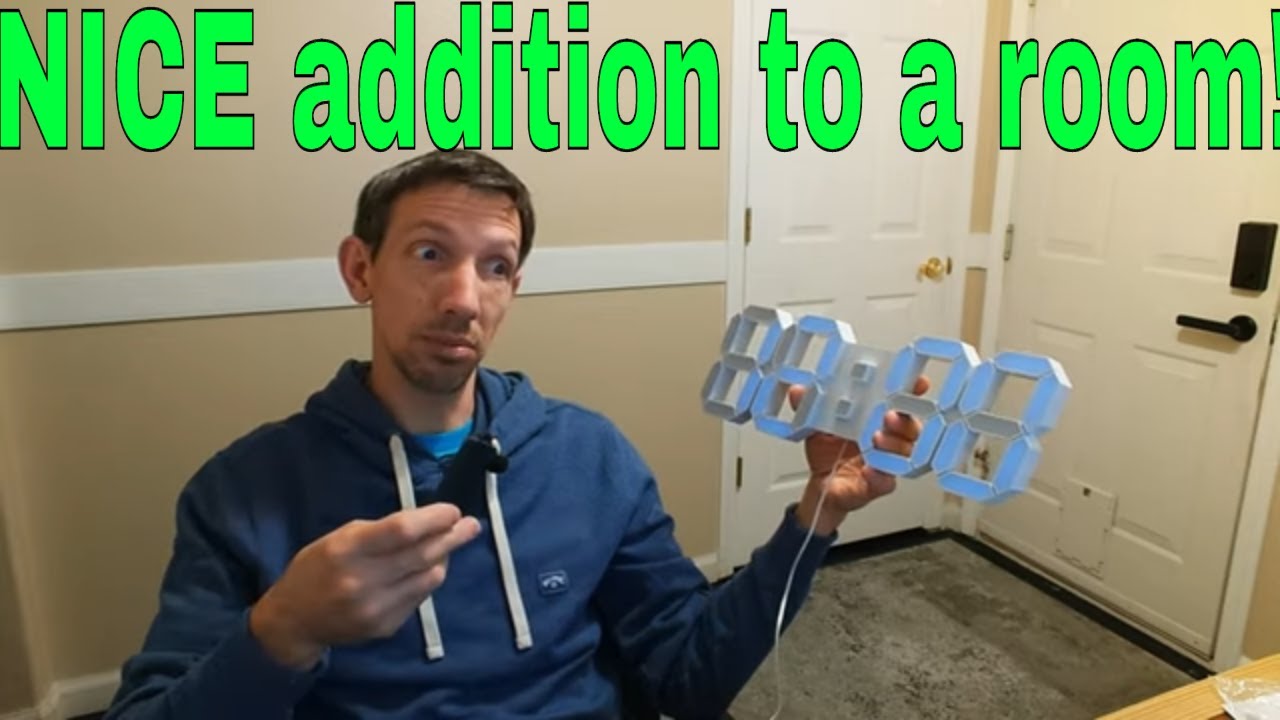 3D wall clock UNBOXING | AMAZON PRODUCT REVIEW!