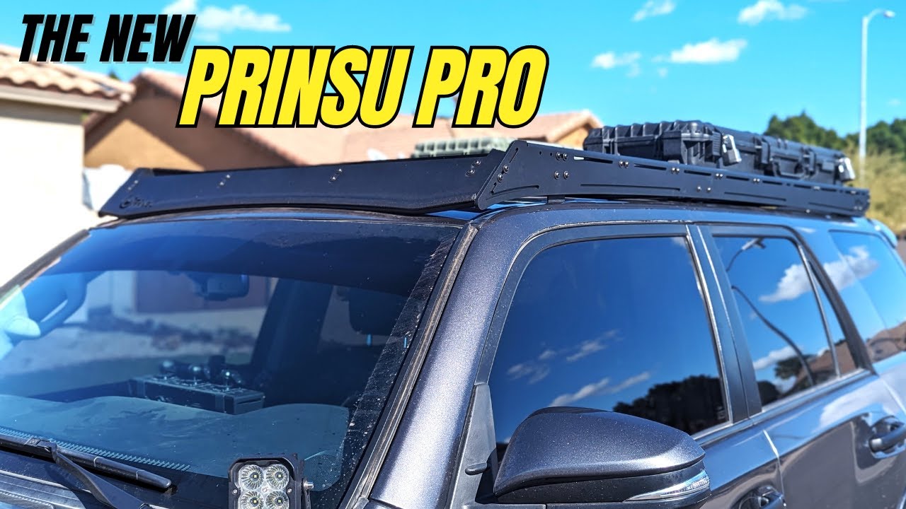 Easy 1 PERSON Install: The New 4Runner PRINSU PRO Roof Rack