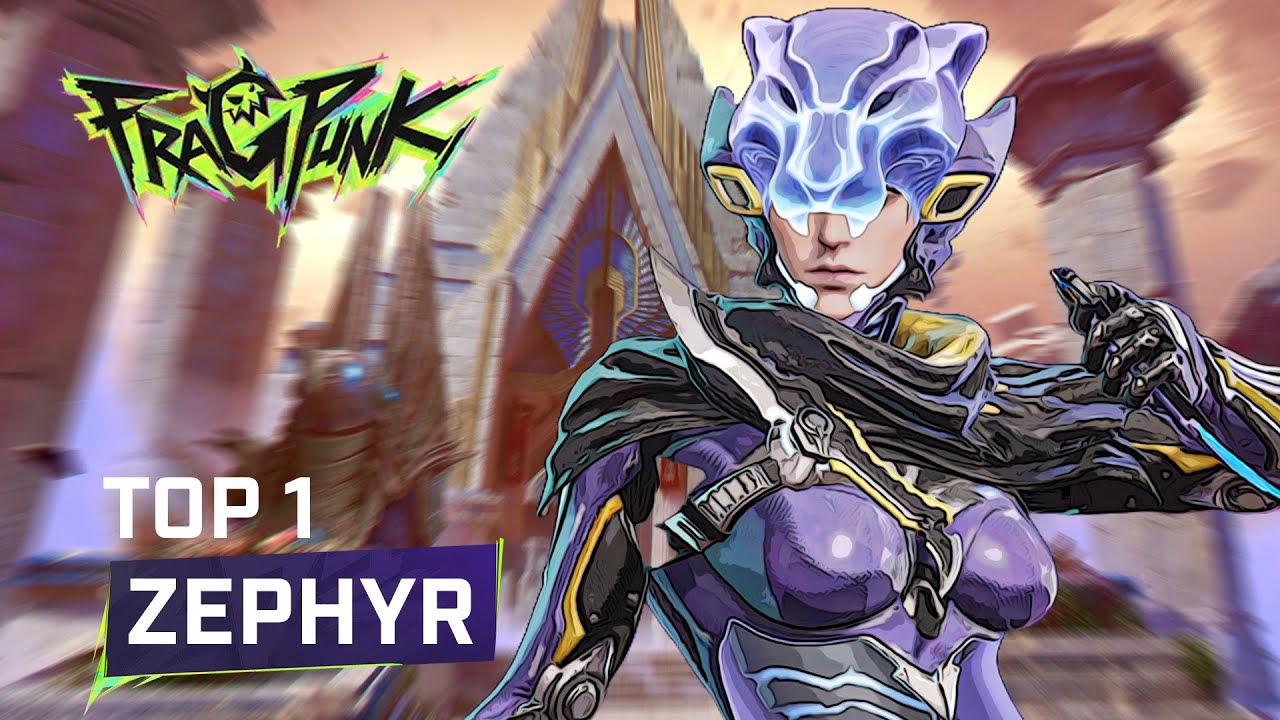 TOP #1 GLOBAL ZEPHYR ! Red - FRAGPUNK PRO GAMEPLAY