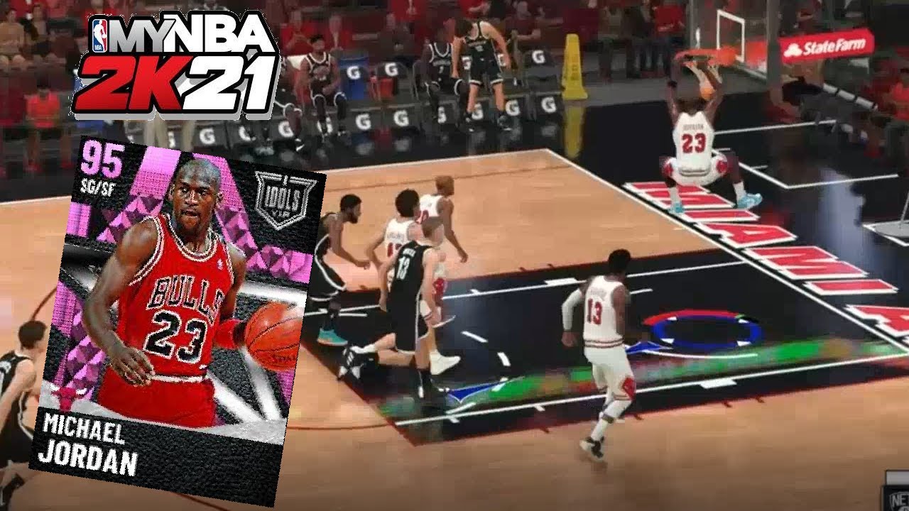 NBA 2K21 - DEFENSIVE TIP 001 + 95 Michael Jordan +  AND A FEW QUICK BUDGET TEAM PLAYS HOT!!!