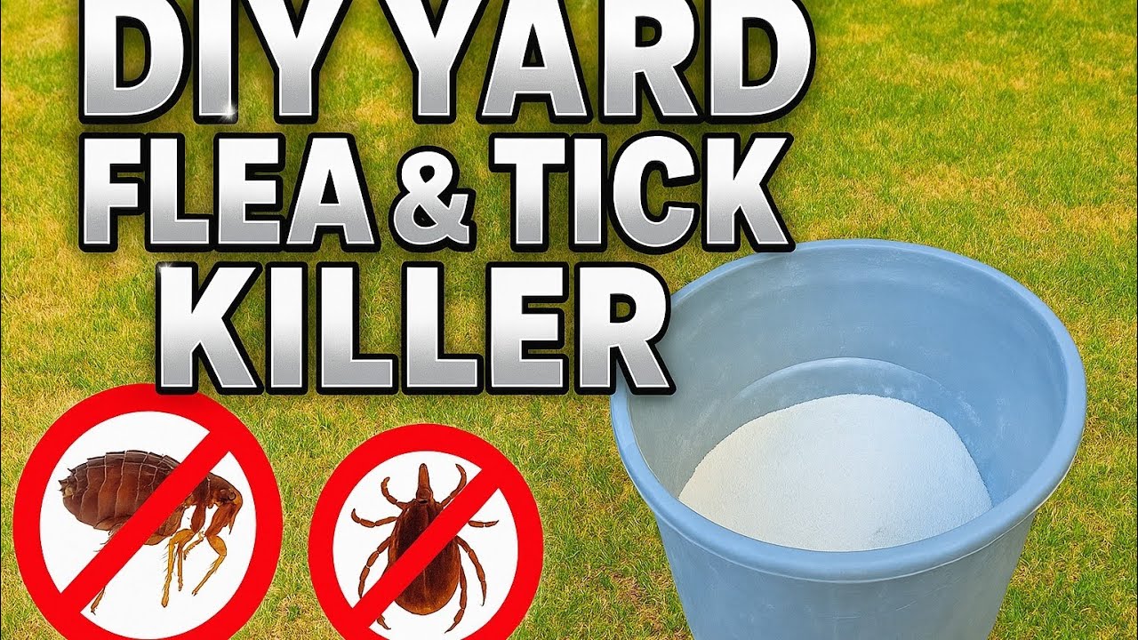 &ldquo;DIY Yard Flea & Tick Killer 🐶 | Natural Pet-Safe Pest Control That WORKS!&rdquo; @DiamondGangBullies