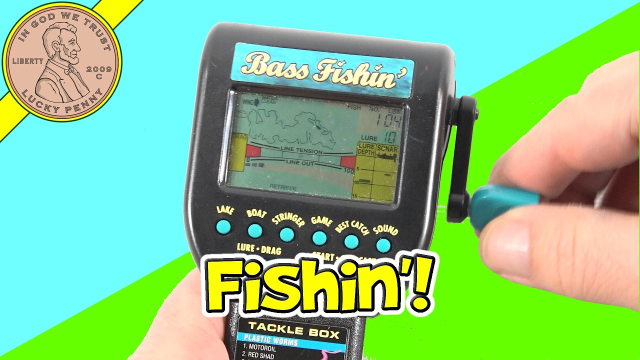 Электронная портативная игра Radica Bass Fishing