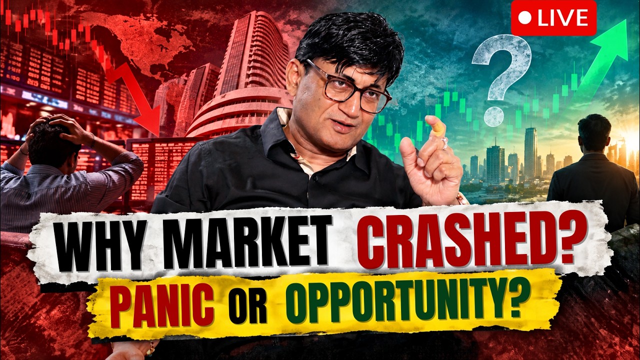 Why This Stock Market Crash Is Different I Ravi Sinha #marketcrash