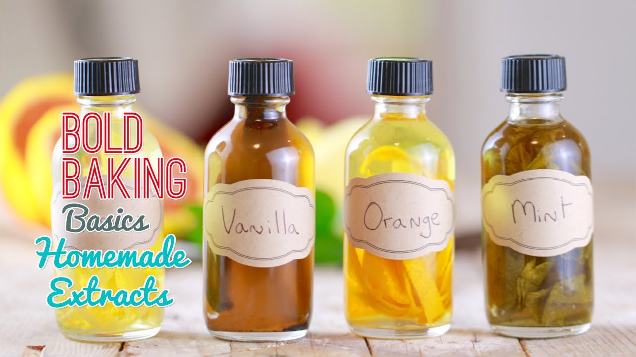 How to Make Homemade Extracts (Vanilla Extract, Mint & More!) Gemma's Bold Baking Basics Ep  7