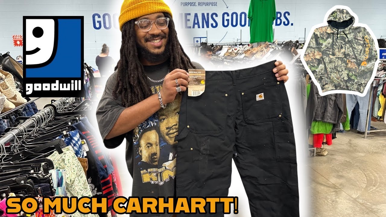 I Found Deadstock Carhartt Double Knees While Thrifting At Goodwill!
