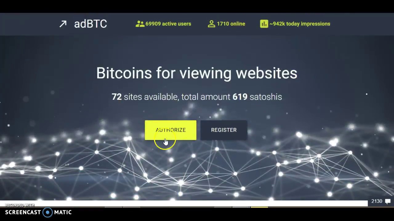 ADBTC HOW TO ADVERTISE EARN FREE BTC & CREATE PASSIVE INCOME