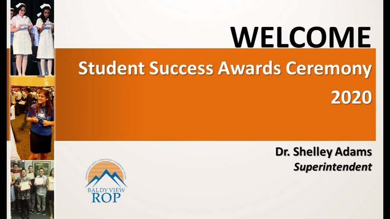 Student Success Awards Ceremony 2020!