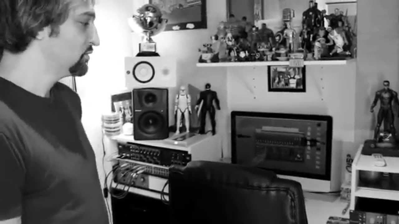 #GUITARRAS - Bastidores: Cantor PG Grava guitarras para o seu novo CD