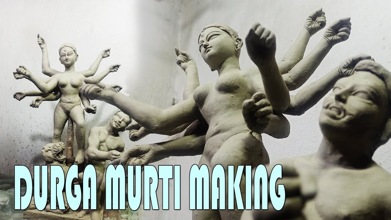 Small Durga Murti Making 2021 II Small Durga Idol II Small Durga Idol Making