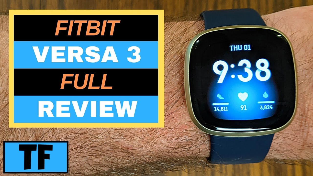 FITBIT VERSA 3 REVIEW (In-Depth Walkthrough), Unboxing, GPS, Calls, Music! | $100 less than Sense!
