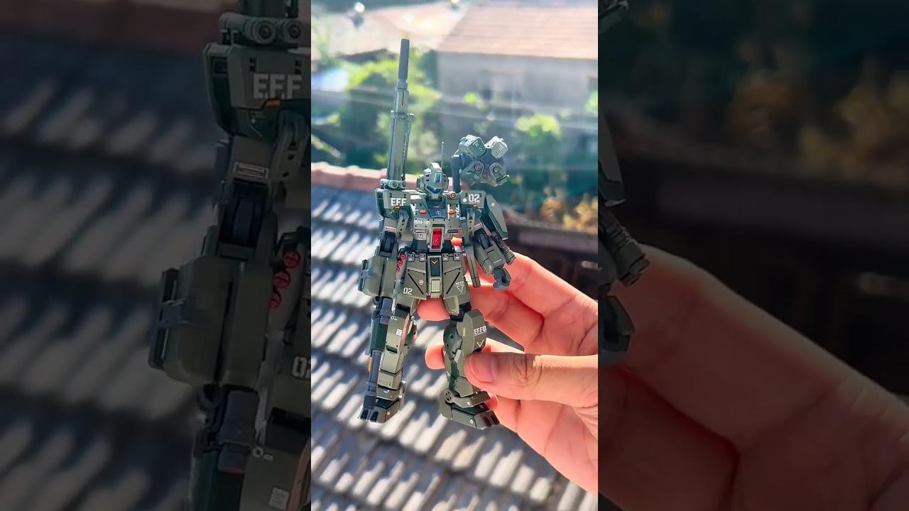 GM Spartan Custom #gundam #gunpla #gunplacustom #gunplabuilder #shorts #gmspartan #gm