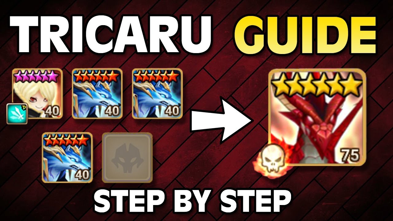 TRICARU LÄUFT EINFACH NICHT? HIERMIT BESTIMMT! step by step DB12 Tricaru Guide (summoners war)