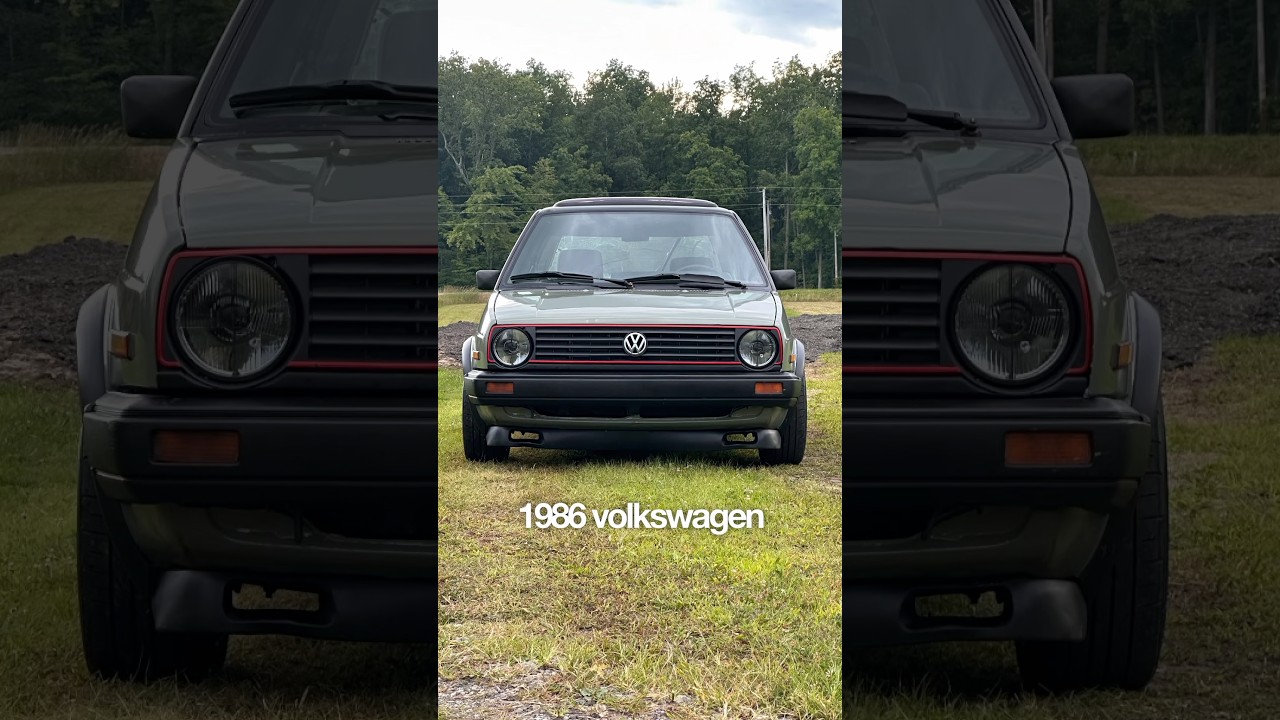The Story of my 07k Swapped Volkswagen Golf Gti #vw #volkswagen #mk2 #07k #engineswap