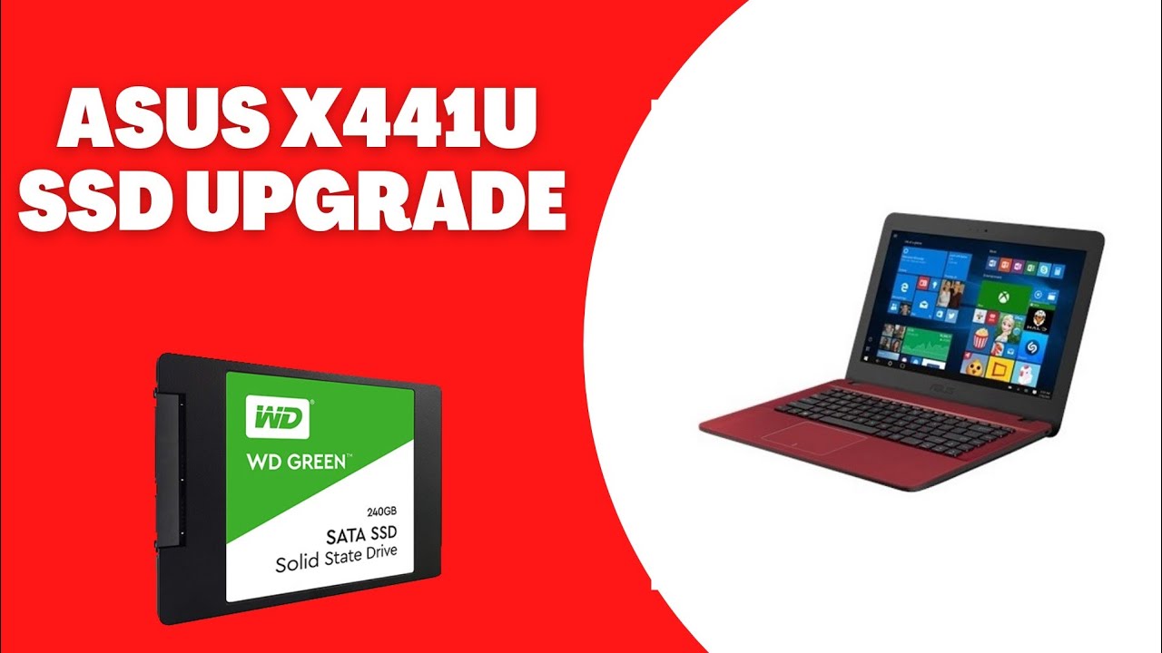 ASUS X441U SSD UPGRADE