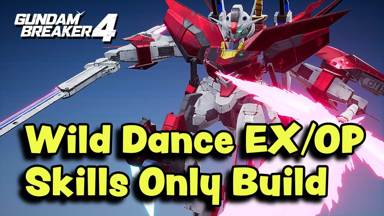 Wild Dance Centric Build With A Lot Of Swords (Gundam Breaker 4)