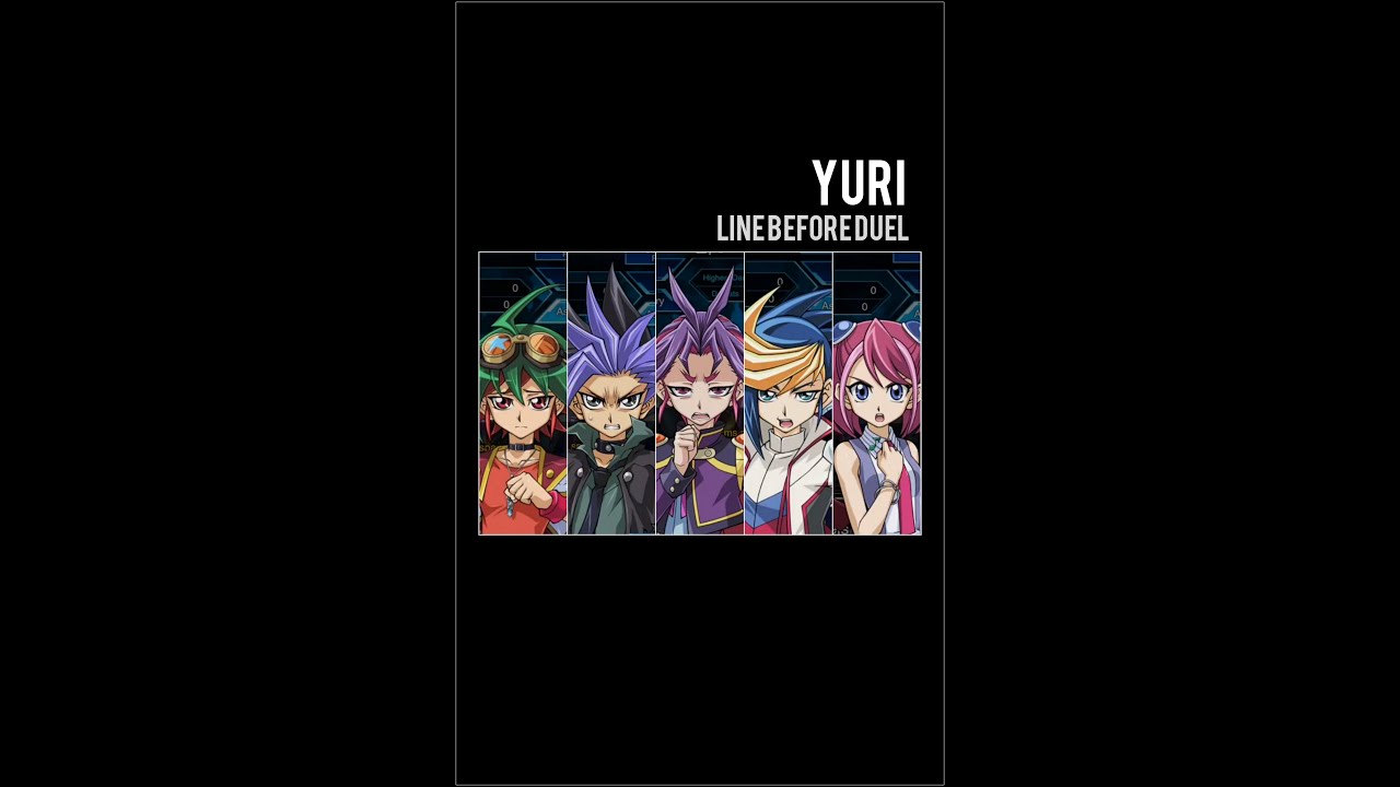 Yugioh Duel Links - ARC-V Characters LINE before Duel x Yuri
