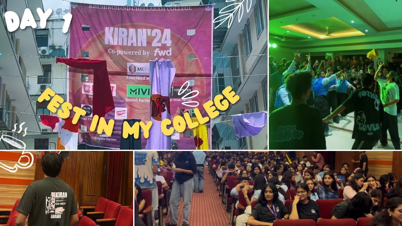 Fest Day 1 kc college mumbai  , Dance battle 😱😱vlog watch till end