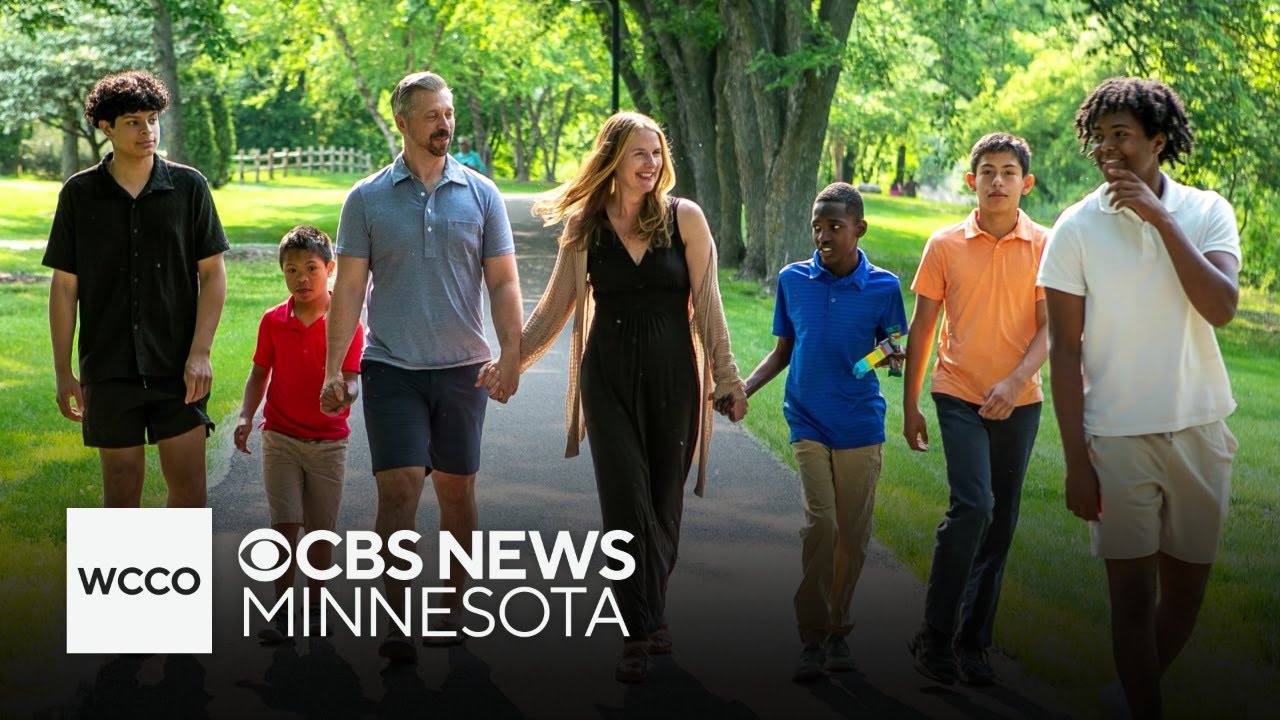 Minnesota family who served 50+ foster children supporting son's athletic fight