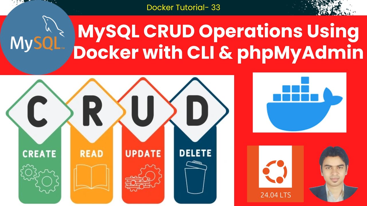 Операции CRUD в MySQL с использованием Docker, CLI и phpMyAdmin | Пошаговое руководство для начин...