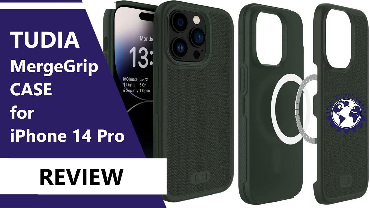 TUDIA MergeGrip case for iPhone 14 Pro Review (with MagSafe test)