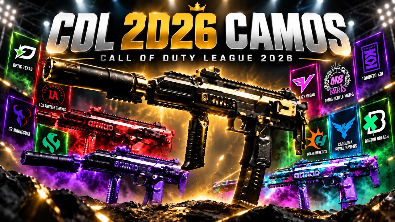 ALL MW4 CDL 2026 CAMOS REVEALED! 🔥 Full Showcase