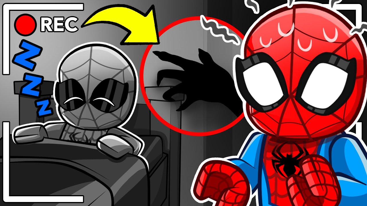Something is HAUNTING Spiderman in Roblox...