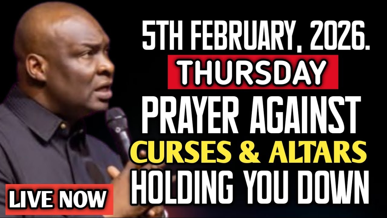 [ Wed. 5Th February, 2026.] Prayer Against Curses, Altars Fighting You ~ Apostle Joshua Selman