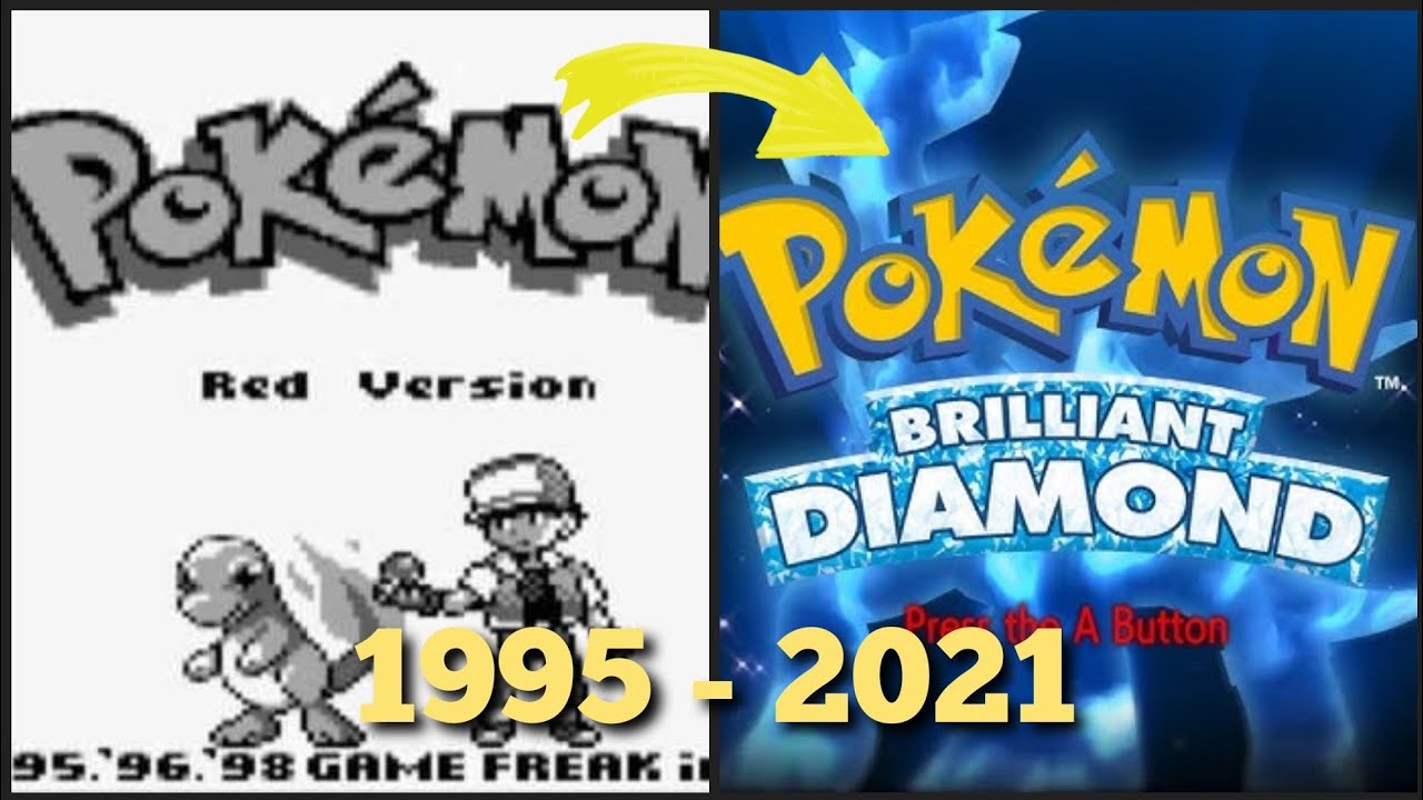 Evolution of Pokémon Intros and Title Screens (1995-2021)
