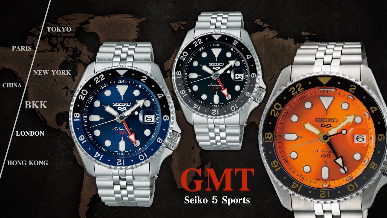 🔥SEIKO 5 SPORT GMT🔥 รีวิวกระชับเข้าใจง่าย  รุ่น SSK001K1 SSK003K1 SSK005K1