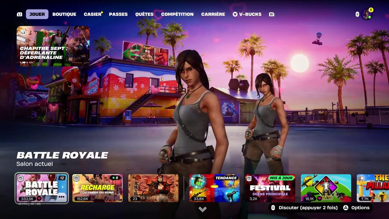 Fortnite live échauffement pour les Fncs !!