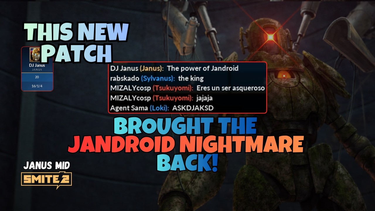 THE JANDROID NIGHTMARE IS BACK ON SMITE 2!