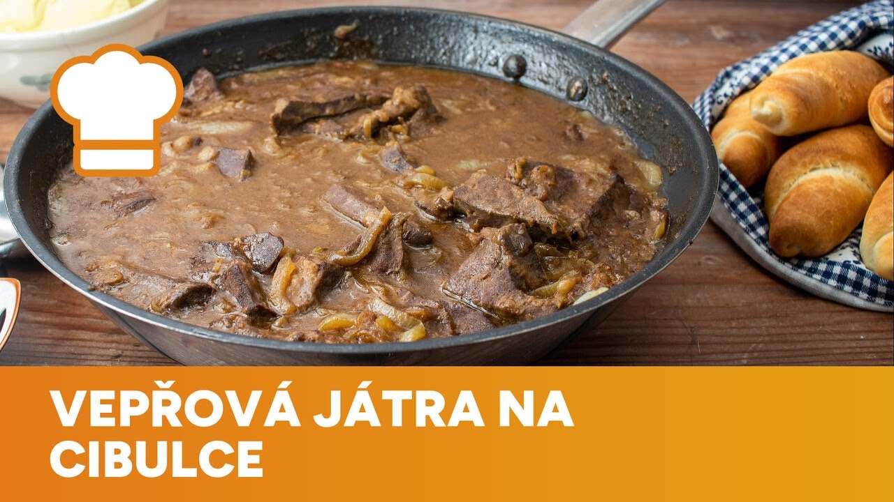 Vepřová játra na cibulce: Pokrm, který nikdy nevyjde z módy a chutná skvěle.
