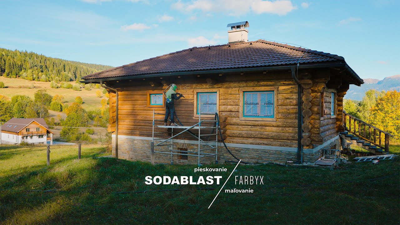 Natočil som reklamné video pre firmu Farbyx z premeny drevenice v peknom horskom prostredí ⛰️🇸🇰 (4K)
