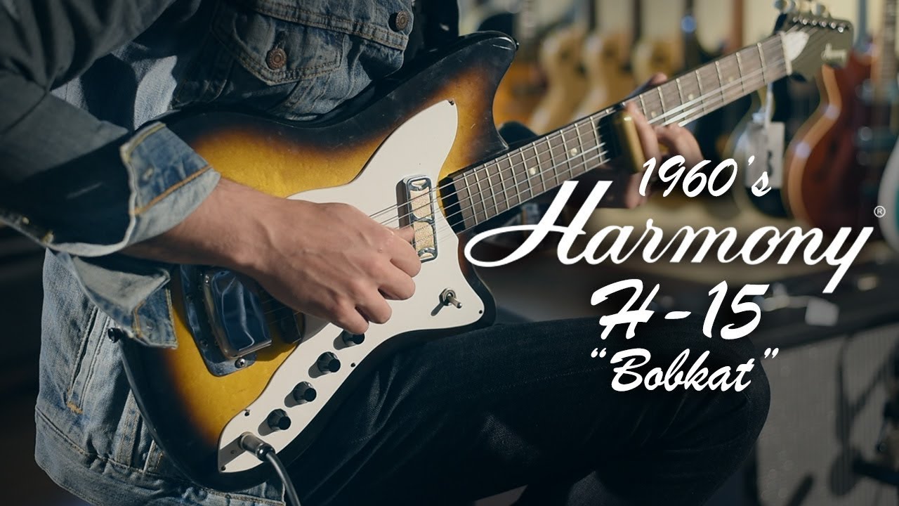 1960's Harmony H-15 Bobkat played by Ariel Posen