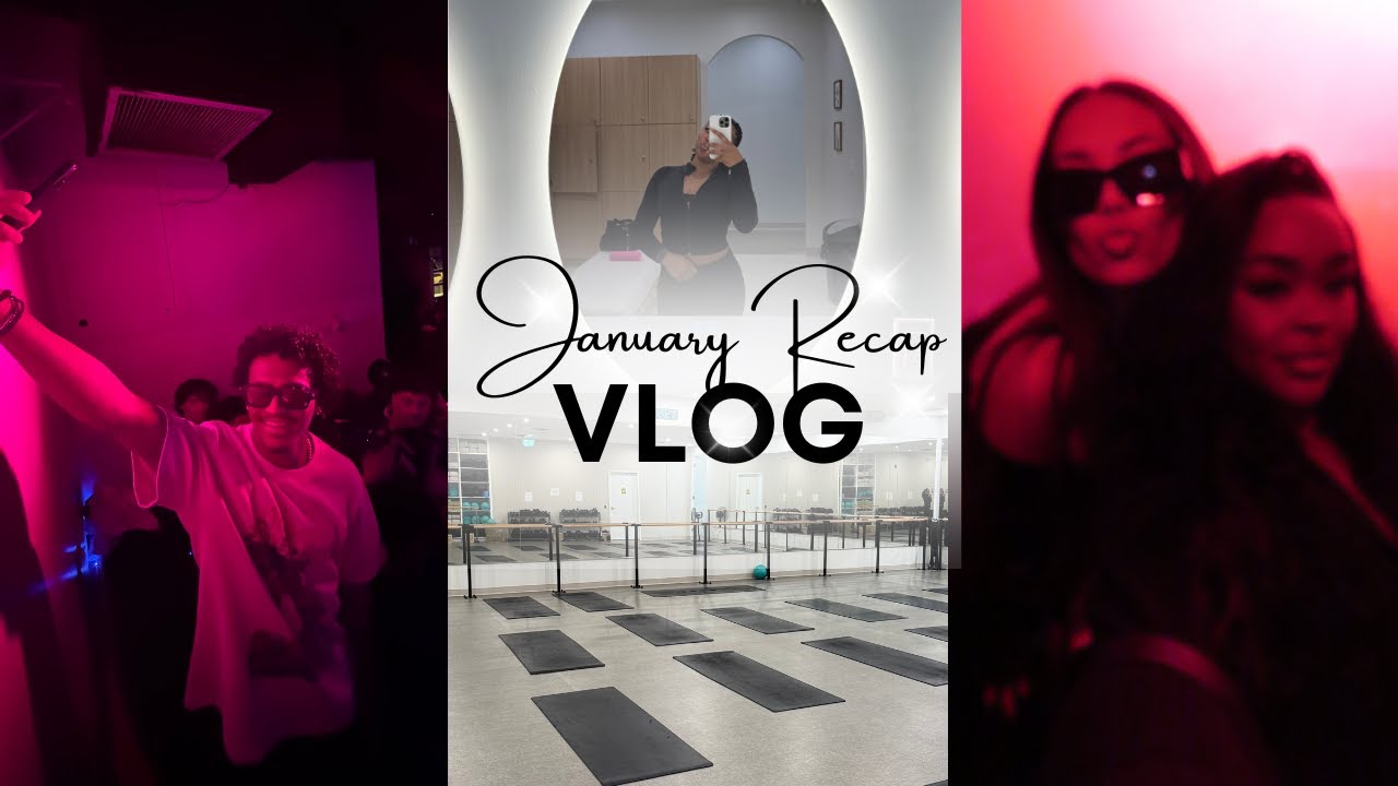 JANUARY RECAP VLOG | Getting the new year together + New Pilates Studio + Noah's Birthday!