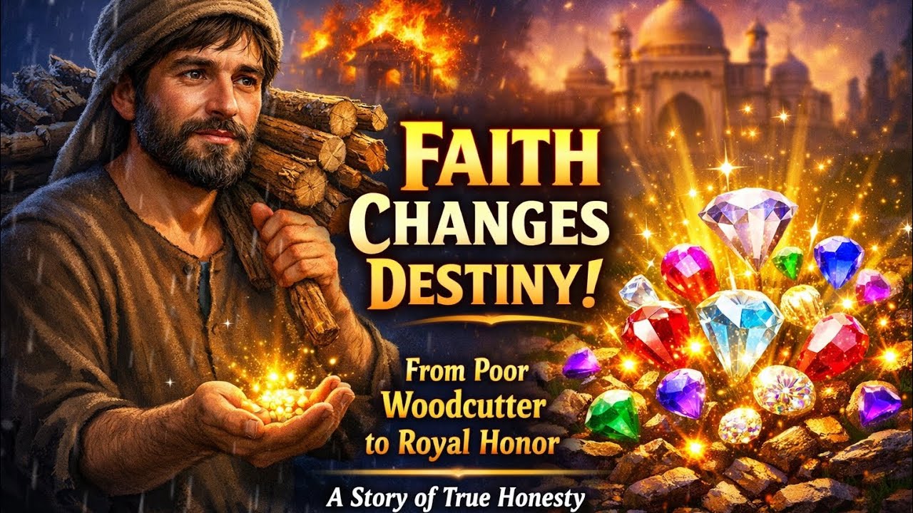 Faith Changes Destiny | The Honest Woodcutter Story | Inspirational Moral Story