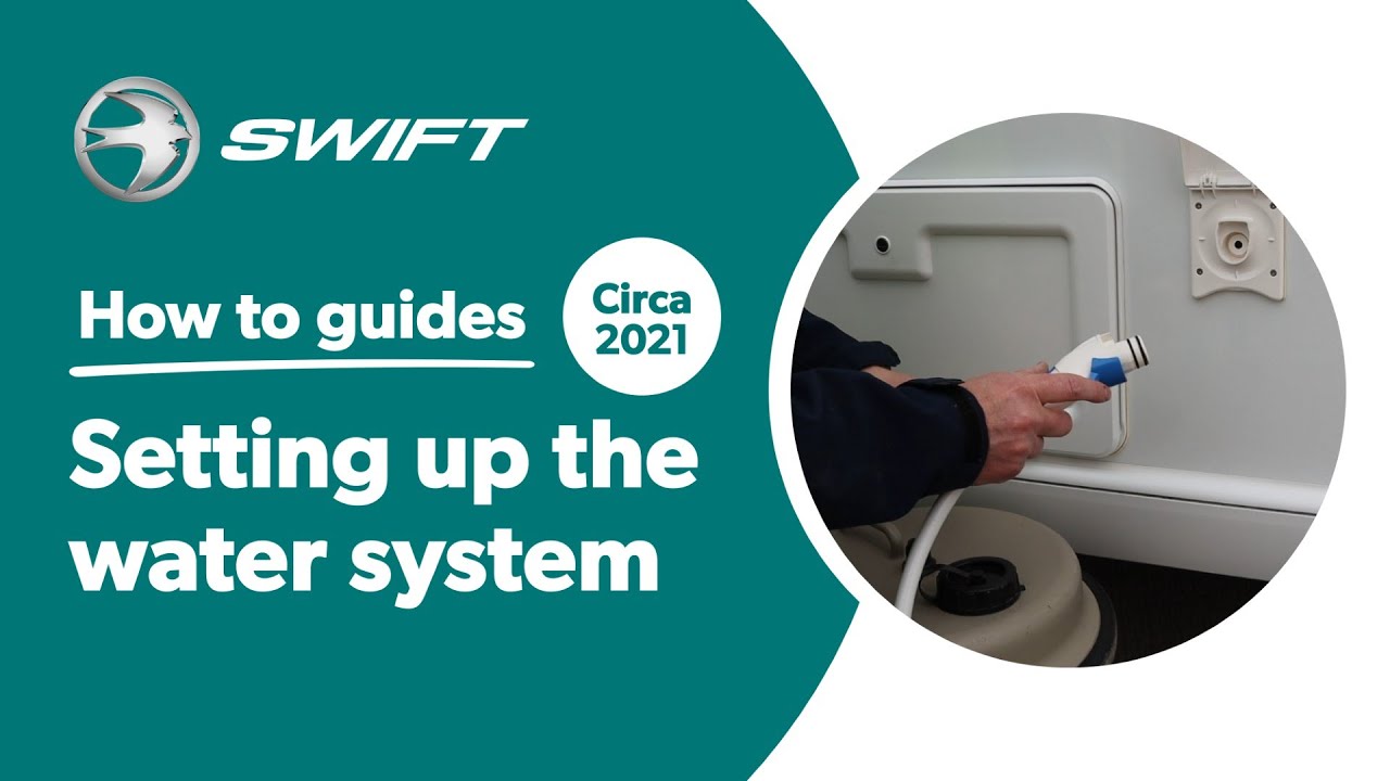 Как установить и использовать систему водоснабжения в вашем автодоме Swift.