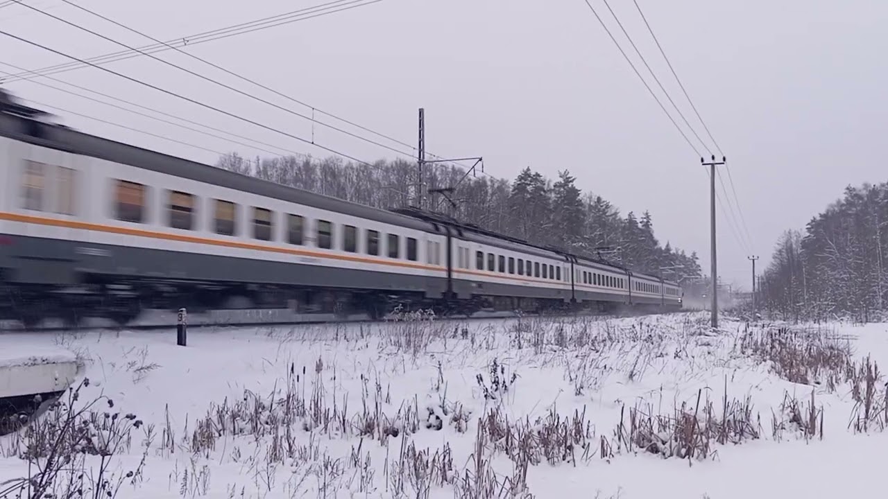 ЭП2Д (0019) На перегоне Ногинск - Электросталь