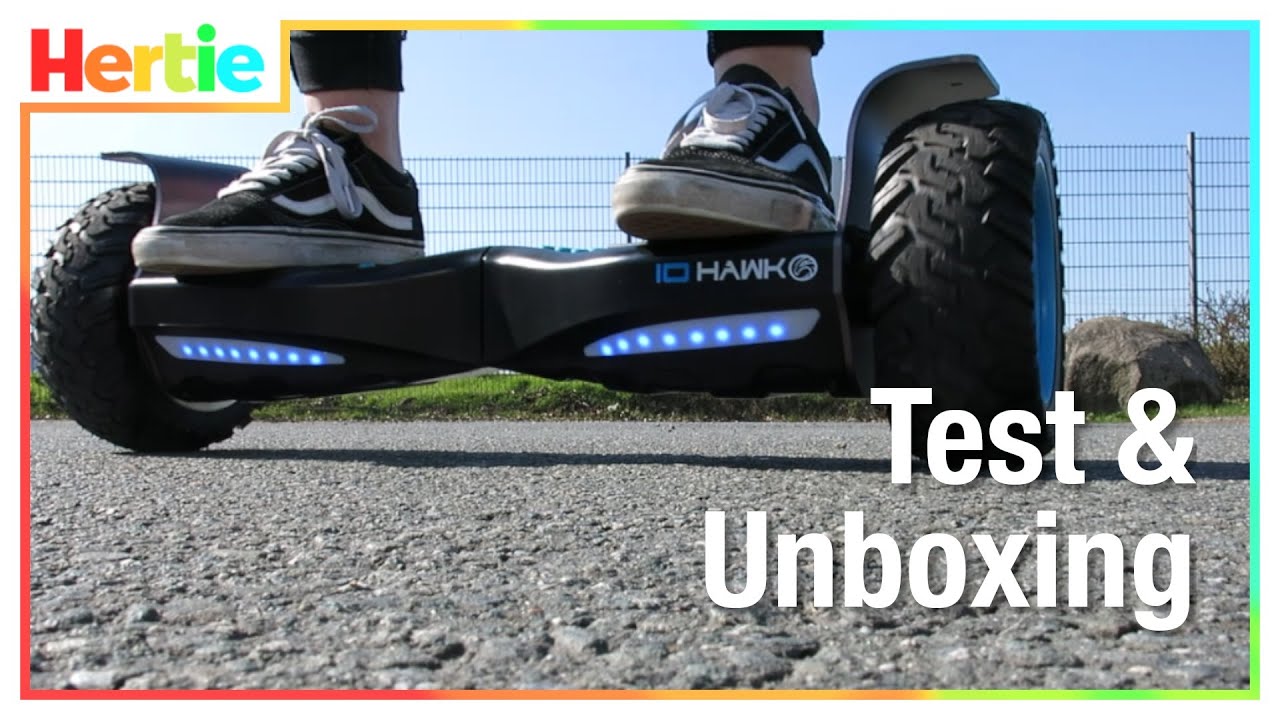 IO HAWK Cross Test mit Unboxing - Hertie E-Mobility