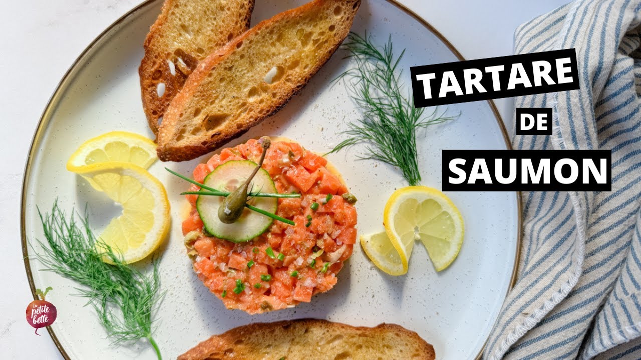 TARTARE DE SAUMON CLASSIQUE (et délicieux !)