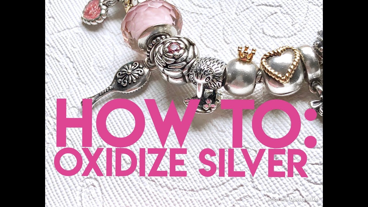 DIY: How to Oxidize Silver